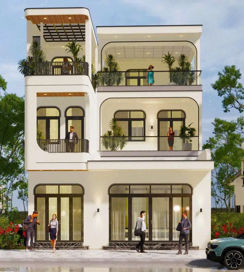 NHÀ PHỐ SÔNG LẬP CHỢ BÚNG