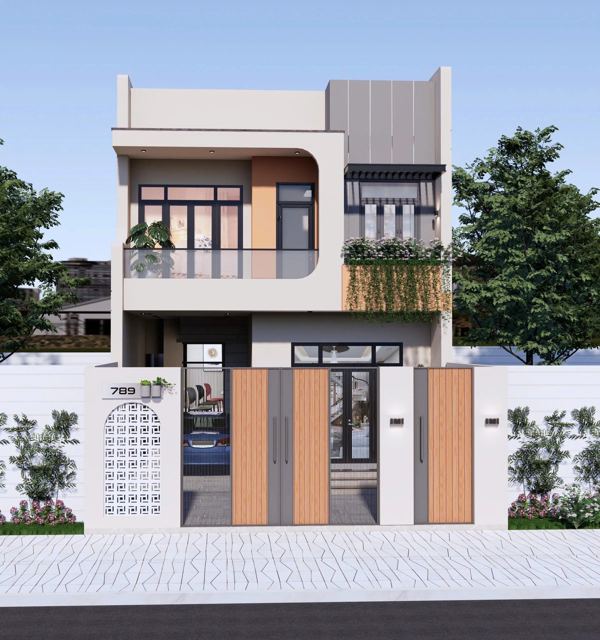 NHÀ TƯỜNG VY ĐỊNH HÒA