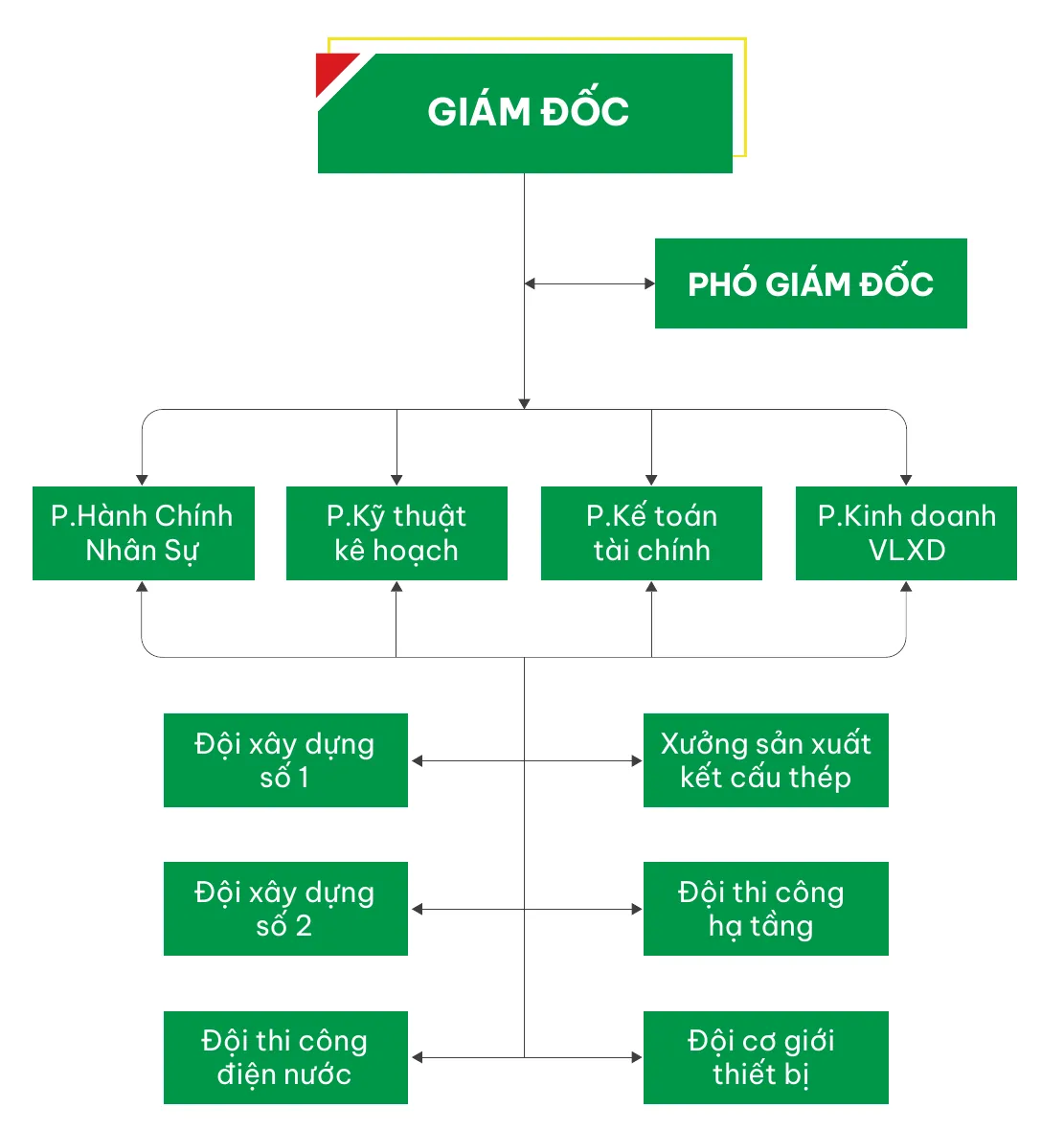 Sơ đồ tổ chức công ty
