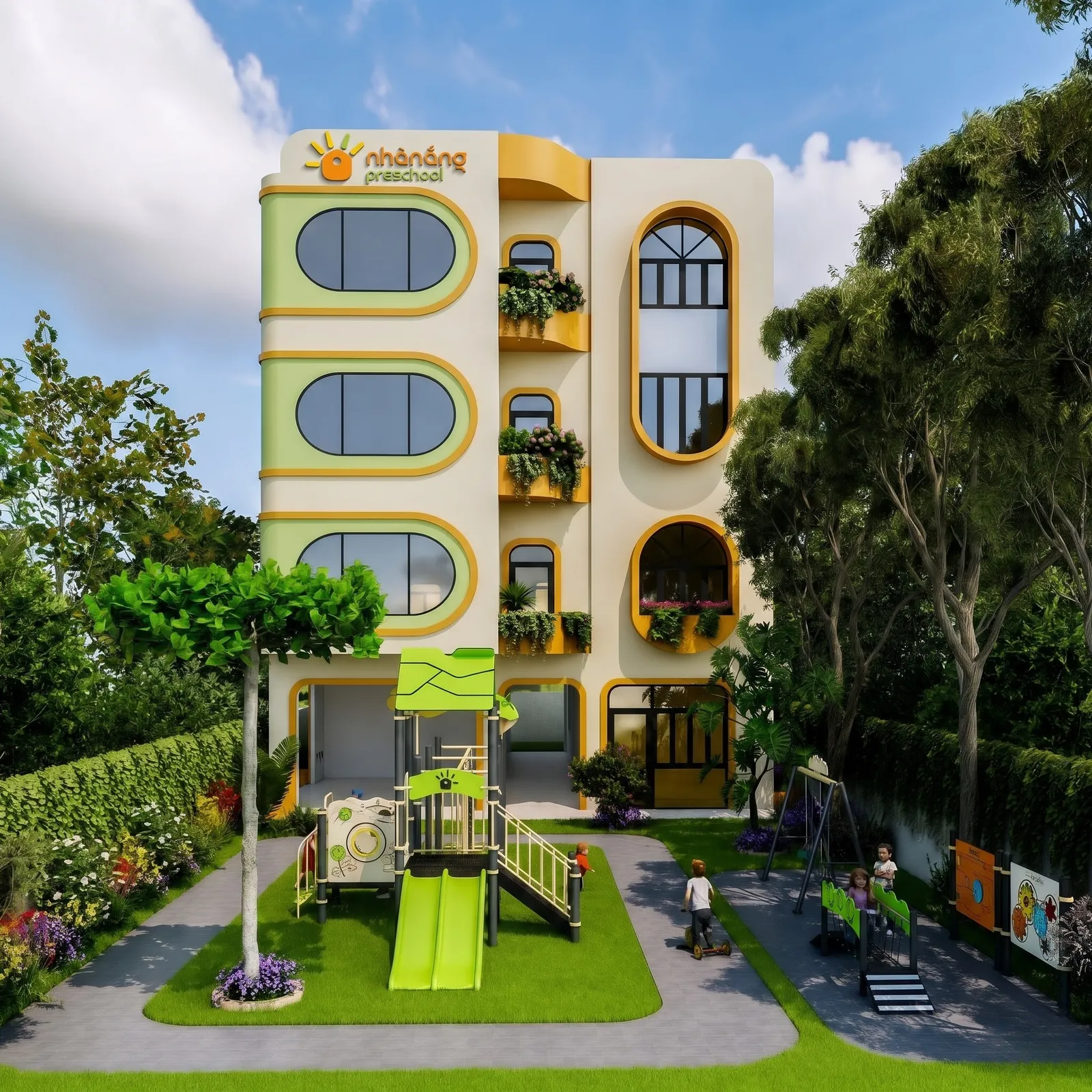 TRƯỜNG MẦM NON NHÀ NẮNG